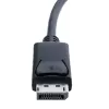 StarTech.com DP do Dual HDMI MST HUB - Podwójne HDMI 4K 60Hz - Adapter DisplayPort do wielu monitorów z kablem 1ft / 30cm - Hub DP 1.4 Multi Stream Transport, DSC | HBR3 - Rozdzielacz DP do HDMI