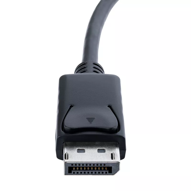 StarTech.com DP do Dual HDMI MST HUB - Podwójne HDMI 4K 60Hz - Adapter DisplayPort do wielu monitorów z kablem 1ft / 30cm - Hub DP 1.4 Multi Stream Transport, DSC | HBR3 - Rozdzielacz DP do HDMI