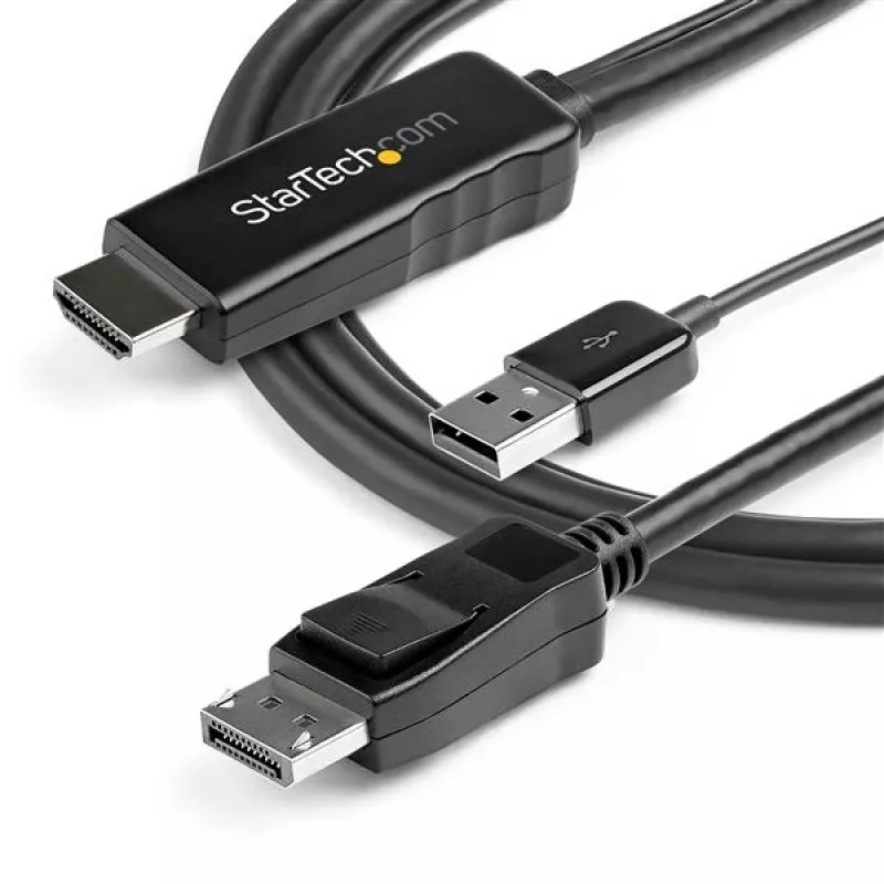 StarTech.com 3 m (9.8 ft.) Kabel HDMI na DisplayPort – 4K 30 Hz