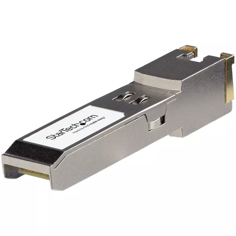 StarTech.com HPE JL563A Kompatybilny Moduł SFP+ - 10GBASE-T - SFP na RJ45 Cat6/Cat5e - 10GE Gigabit Ethernet SFP+ - RJ-45 30m - HPE 8320, 8325-48Y8