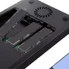 StarTech.com 4-zatokowa obudowa Thunderbolt 3 NVMe, dla dysków SSD M.2 NVMe, 1x wideo DisplayPort/ 2x porty downstream TB3, 40Gbps, zasilacz 72W, zewnętrzna obudowa dysku twardego