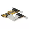 StarTech.com 8-Port PCI Express RS232 Serial Adapter Card, PCIe RS232 Serial Card, 16C1050 UART, Low Profile Serial DB9 kontroler/Expansion Card, 15kV ESD Protection, Windows Only - TAA