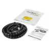 StarTech.com 1,5 m (4,9 ft.) Rękaw do zarządzania kablami - Spiralny - 25 mm (1 cal) średnica