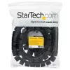 StarTech.com 2,5 m (8,2 ft.) spiralny rękaw do zarządzania kablami o średnicy 45 mm (1,8 cala) - czarny