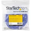 StarTech.com 25ft Rolka z rzepem - Przycinane na wymiar opaski zaciskowe wielokrotnego użytku - Taśma do mocowania przewodów przemysłowa w dużej ilości / Regulowane opaski tekstylne niebieskie / Samozaciskowe paski do zarządzania kablami wielokrotnego użytku