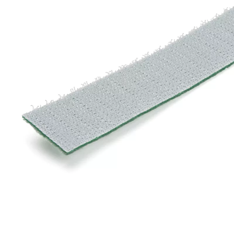 StarTech.com 100ft rolka rzepu - przycinane na wymiar opaski kablowe wielokrotnego użytku - taśma przemysłowa do mocowania przewodów / regulowane opaski materiałowe zielona / samochwytne paski do zarządzania kablami wielokrotnego użytku