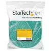 StarTech.com 100ft rolka rzepu - przycinane na wymiar opaski kablowe wielokrotnego użytku - taśma przemysłowa do mocowania przewodów / regulowane opaski materiałowe zielona / samochwytne paski do zarządzania kablami wielokrotnego użytku