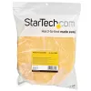StarTech.com 100ft Hook and Loop Roll - Cut-to-Size Reusable kabel Ties - Bulk Industrial Wire Fastener Tape /Adjustable Fabric Wraps żółty / Resuable Self Gripping kabel Management Straps