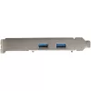Karta PCIe USB 2-portowa StarTech.com z przepustowością 10 Gb/s na port - Karta rozszerzeń USB 3.1/3.2 Gen 2 Typ-A PCI Express 3.0 x2 z kontrolerem hosta - Karta adaptera rozszerzającego - Pełny/Niski profil - Windows i Linux