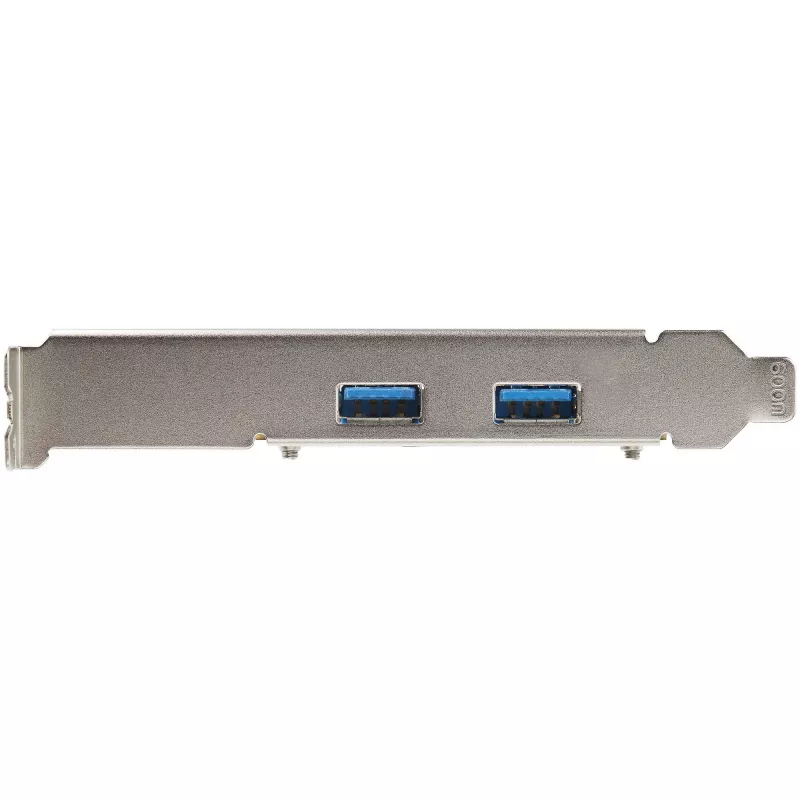 Karta PCIe USB 2-portowa StarTech.com z przepustowością 10 Gb/s na port - Karta rozszerzeń USB 3.1/3.2 Gen 2 Typ-A PCI Express 3.0 x2 z kontrolerem hosta - Karta adaptera rozszerzającego - Pełny/Niski profil - Windows i Linux