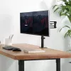 StarTech.com Podwójne ramię do monitorów montowane na biurku - Zacisk biurkowy VESA do monitorów do 32 cali - Ergonomiczne ramię przegubowe - Regulacja wysokości/pochylenia/obrotu/obracania