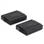 StarTech.com 4K HDMI przedłużacz KVM po światłowodzie - Zdalne przedłużenie przełącznika/konsoli KVM z wideo HDMI i USB - do 984 stóp/300 m (wielomodowy) - 2x moduły 10G MMF SFP+ - Zestaw przedłużacza KVM (TX/RX)