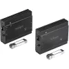StarTech.com 4K HDMI przedłużacz KVM po światłowodzie - Zdalne przedłużenie przełącznika/konsoli KVM z wideo HDMI i USB - do 984 stóp/300 m (wielomodowy) - 2x moduły 10G MMF SFP+ - Zestaw przedłużacza KVM (TX/RX)