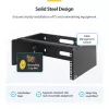 StarTech.com 4U Szafka sieciowa naścienna - 14 cali głębokości (niski profil) - 19-calowy uchwyt do paneli krosowych dla płytkiego serwera i sprzętu IT, przełączników sieciowych - udźwig 44 funty/20 kg, czarna