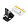 StarTech.com Stojak na telefon i tablet - Składany uniwersalny uchwyt do urządzeń mobilnych dla smartfonów i tabletów - Regulowany ergonomiczny stojak na telefon komórkowy na biurko pod wieloma kątami - Przenośny - Czarny