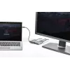 StarTech.com Mini stacja dokująca Thunderbolt z obsługą dwóch monitorów, 4K 60 Hz HDMI, bezsterownikowy hub dla Windows i Mac, Gigabit Ethernet, 1x USB 5 Gb/s i 1x USB 2.0, kabel 11 cali (28 cm)