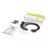 StarTech.com 8-portowa karta rozszerzeń PCI Express RS232, karta szeregowa PCIe RS232, układ UART 16C1050, wieloportowy kontroler szeregowy DB9/karta rozszerzeń, ochrona ESD 15 kV, tylko Windows – TAA