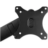 StarTech.com Biurkowe ramię do monitora z 2 portami USB 3.0, pełny ruch, pojedynczy uchwyt na monitor, do 34 cali (17,6 funta/8 kg) VESA, montaż zaciskowy/przelotowy, sprężyna mechaniczna