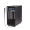 StarTech.com 4-słupkowa szafa rack 32U, zamykana na klucz szafa rack 19 cali na sprzęt komputerowy / AV / IT, szafa sieciowa do biura / domu z kółkami i regulowanymi szynami montażowymi