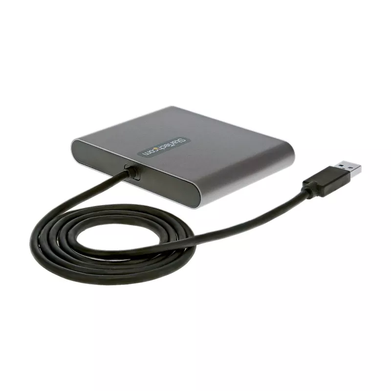 StarTech.com USB 3.0 do Quad HDMI Adapter, USB do 4x HDMI Konwerter Monitora dla Windows (brak wsparcia dla macOS/ChromeOS/Linux) - TAA