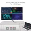 StarTech.com USB 3.0 do Quad HDMI Adapter, USB do 4x HDMI Konwerter Monitora dla Windows (brak wsparcia dla macOS/ChromeOS/Linux) - TAA