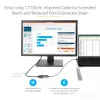 StarTech.com Adapter USB-C na DVI - 1920x1200p USB-C na DVI-D Adapter Dongle - USB Type C na DVI Wyświetlacz/Monitor - Konwerter wideo - Kompatybilny z Thunderbolt 3 - Dołączony kabel o długości 12 cali - Ulepszona wersja CDP2DVI