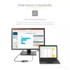 StarTech.com Adapter USB-C na DVI - 1920x1200p USB-C na DVI-D Adapter Dongle - USB Type C na DVI Wyświetlacz/Monitor - Konwerter wideo - Kompatybilny z Thunderbolt 3 - Dołączony kabel o długości 12 cali - Ulepszona wersja CDP2DVI