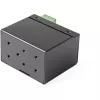 StarTech.com PoE+ Przemysłowy konwerter mediów światłowodowych na Ethernet 30W - SFP na RJ45 - Jednomodowy/Wielomodowy światłowód na miedź Gigabit Ethernet - Mini/Kompaktowy rozmiar - IP-30/ -40 do +75°C