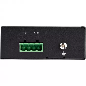 StarTech.com PoE+ Przemysłowy konwerter mediów światłowód-Ethernet 60W - SFP na RJ45 - Gigabit Ethernet jednomodowy/wielomodowy światłowód na miedź - Kompaktowy rozmiar - IP30 / -40 do +75°C