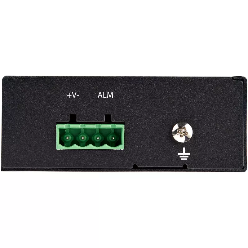 StarTech.com PoE+ Przemysłowy konwerter mediów światłowód-Ethernet 60W - SFP na RJ45 - Gigabit Ethernet jednomodowy/wielomodowy światłowód na miedź - Kompaktowy rozmiar - IP30 / -40 do +75°C