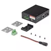 StarTech.com PoE+ Przemysłowy konwerter mediów światłowód-Ethernet 60W - SFP na RJ45 - Gigabit Ethernet jednomodowy/wielomodowy światłowód na miedź - Kompaktowy rozmiar - IP30 / -40 do +75°C