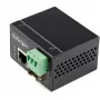 StarTech.com Przemysłowy konwerter mediów światłowód na Ethernet - 100 Mb/s SFP na RJ45/Cat6 - sieć światłowodowa jednomodowa/wielomodowa na miedzianą - 12-56 V DC - IP-30/ -40 do +75°C