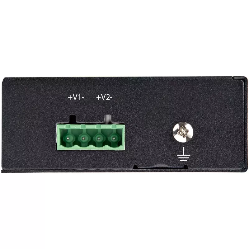 StarTech.com Przemysłowy gigabitowy rozdzielacz PoE - 90W Szybki Power over Ethernet PoE+++ Splitter - 12-48V DC Splitter 802.3bt - LAN/RJ45 Ultra PoE do DC Adapter - -40°C do +75°C