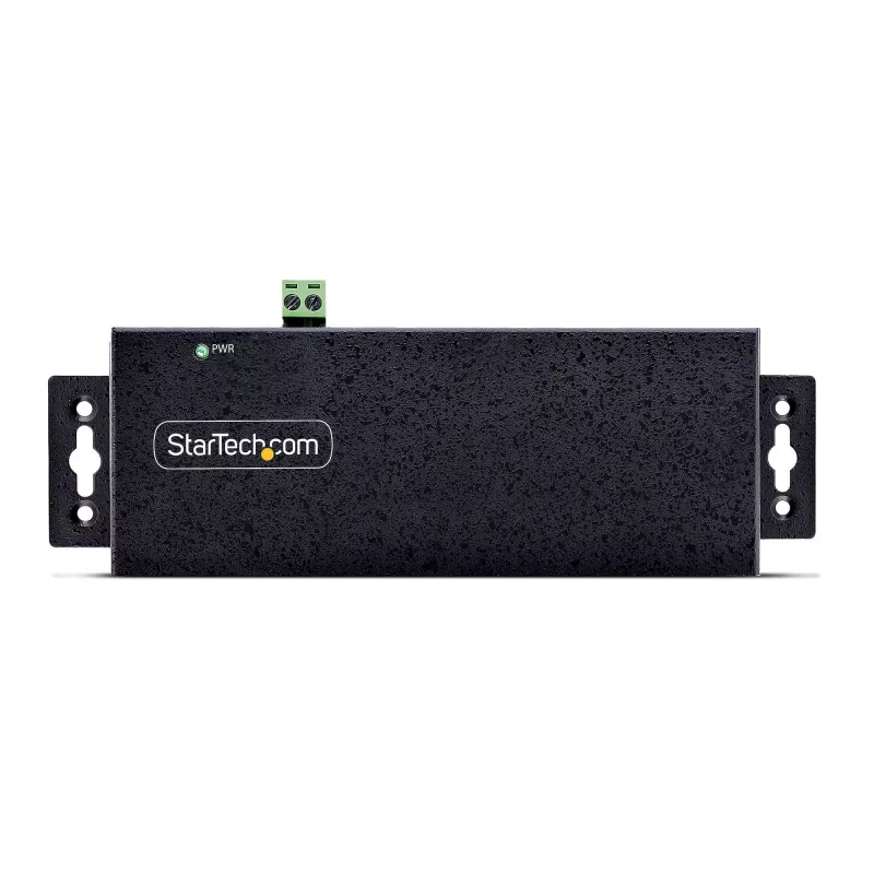 StarTech.com 7-portowy przemysłowy hub USB 10 Gb/s z zasilaczem, metalowy, montowalny, 5x porty downstream USB-A i 2x USB-C, ochrona ESD, zasilany hub USB, TAA