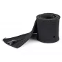 StarTech.com 40-calowy (1m) neoprenowy rękaw do zarządzania kablami z zamkiem błyskawicznym i klamrą - średnica 1,2 cala (3cm) - osłona/organizator kabli zasilających/sieciowych/AV do komputera/PC - elastyczny organizer kabli - czarny