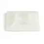 StarTech.com 100 szt. uchwytów do opasek zaciskowych z taśmą klejącą do opasek o szer. 0,21 cala (5,5 mm) - nylonowe/plastikowe uchwyty do opasek zaciskowych - uchwyty do owijania kabli elektrycznych/sieciowych / ognioodporność 94V-2 i atest UL TAA