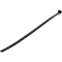 StarTech.com 10 cali (25 cm) opaski kablowe wielokrotnego użytku - szerokość 1/4 cala (7 mm), średnica wiązki 2-1/2 cala (65 mm), wytrzymałość na rozciąganie 50 funtów (22 kg), opaski nylonowe rozpinane, wewnętrzne/zewnętrzne, 94V-2/UL, 100 sztuk - czarne