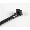 StarTech.com 10 cali (25 cm) opaski kablowe wielokrotnego użytku - szerokość 1/4 cala (7 mm), średnica wiązki 2-1/2 cala (65 mm), wytrzymałość na rozciąganie 50 funtów (22 kg), opaski nylonowe rozpinane, wewnętrzne/zewnętrzne, 94V-2/UL, 100 sztuk - czarne