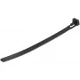 StarTech.com 6 cali (15 cm) wielorazowe opaski kablowe – szerokość 1/4 cala (7 mm), średnica wiązki 1-3/8 cala (35 mm), wytrzymałość na rozciąganie 50 funtów (22 kg), rozłączane opaski nylonowe, do użytku wewnątrz/na zewnątrz, zgodne z UL 94V-2, 100 szt. – czarne