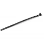 StarTech.com Opaski zaciskowe wielokrotnego użytku 8 cali (20 cm) – szerokość 1/4 cala (7 mm), średnica wiązki 1-7/8 cala (50 mm), wytrzymałość na rozciąganie 50 funtów (22 kg), opaski nylonowe rozłączane, do zastosowań wewnętrznych/zewnętrznych, klasyfikacja 94V-2/UL, opakowanie 100 szt. – czarne