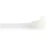 StarTech.com 5 cali (12 cm) opaski zaciskowe wielokrotnego użytku - szerokość 1/4 cala (7 mm), średnica wiązki 1-1/8 cala (30 mm), wytrzymałość na rozciąganie 50 funtów (22 kg), odpinane opaski nylonowe, wewnątrz/na zewnątrz, 94V-2/UL, opakowanie 100 szt. - białe