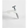 StarTech.com 4-calowe (10 cm) opaski zaciskowe z otworem montażowym - szerokość 1/16 cala (2 mm), średnica wiązki 7/8 cala (24 mm), wytrzymałość na rozciąganie 18 funtów (8 kg), nylon 66, samoblokujące opaski z otworem na śrubę, z certyfikatem UL, 100 sztuk
