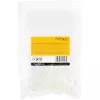 StarTech.com 4-calowe (10 cm) opaski zaciskowe z otworem montażowym - szerokość 1/16 cala (2 mm), średnica wiązki 7/8 cala (24 mm), wytrzymałość na rozciąganie 18 funtów (8 kg), nylon 66, samoblokujące opaski z otworem na śrubę, z certyfikatem UL, 100 sztuk