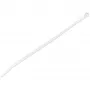 StarTech.com Opaski kablowe 10 cali (25 cm) – szerokość 1/8 cala (4 mm), średnica wiązki 2-5/8 cala (68 mm), wytrzymałość na rozciąganie 50 funtów (22 kg), nylonowe samozaciskowe opaski zaciskowe z zakrzywioną końcówką – 94V-2/UL, 100 szt. – białe
