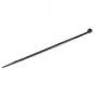 StarTech.com Opaski kablowe 8 cali (20 cm) - szerokość 1/8 cala (4 mm), średnica wiązki 2-1/8 cala (55 mm), wytrzymałość na rozciąganie 50 funtów (22 kg), nylonowe samozaciskowe opaski zaciskowe z zakrzywioną końcówką - zgodne z 94V-2/UL, opakowanie 1000 szt. - czarny