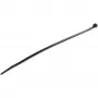 Opaski kablowe StarTech.com 10 cali (25 cm) - szerokość 1/8 cala (4 mm), średnica wiązki 2-5/8 cala (68 mm), wytrzymałość na rozciąganie 50 funtów (22 kg), samozaciskowe opaski zaciskowe z nylonu z zakrzywioną końcówką - certyfikat 94V-2/UL, opakowanie 100 sztuk - czarne