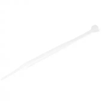 Opaski kablowe StarTech.com 4 cale (10 cm) – szerokość 1/16 cala (2 mm), średnica wiązki 7/8 cala (22 mm), wytrzymałość na rozciąganie 18 funtów (8 kg), nylonowe samozaciskowe opaski zaciskowe z zakrzywioną końcówką – zgodne z UL 94V-2/UL, 100 sztuk – białe