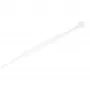 Opaski kablowe StarTech.com 4 cale (10 cm) – szerokość 1/16 cala (2 mm), średnica wiązki 7/8 cala (22 mm), wytrzymałość na rozciąganie 18 funtów (8 kg), nylonowe samozaciskowe opaski zaciskowe z zakrzywioną końcówką – zgodne z UL 94V-2/UL, 100 sztuk – białe