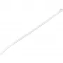 StarTech.com Opaski kablowe 10 cali (25 cm) – szerokość 1/8 cala (4 mm), średnica wiązki 2-5/8 cala (68 mm), wytrzymałość na rozciąganie 50 funtów (22 kg), nylonowe samoblokujące opaski zaciskowe z zakrzywioną końcówką, certyfikat 94V-2/UL, opakowanie 1000 szt. – białe