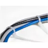StarTech.com Opaski kablowe 10 cali (25 cm) – szerokość 1/8 cala (4 mm), średnica wiązki 2-5/8 cala (68 mm), wytrzymałość na rozciąganie 50 funtów (22 kg), nylonowe samoblokujące opaski zaciskowe z zakrzywioną końcówką, certyfikat 94V-2/UL, opakowanie 1000 szt. – białe